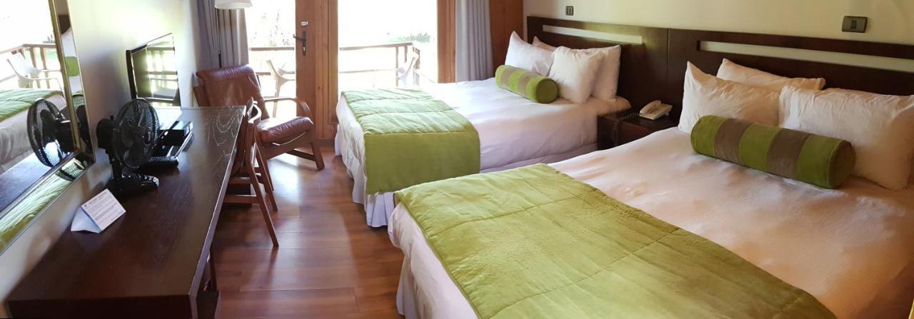 Hotel Y Cabanas Las Mellizas - Caja Los Andes Лос-Анхелес Экстерьер фото