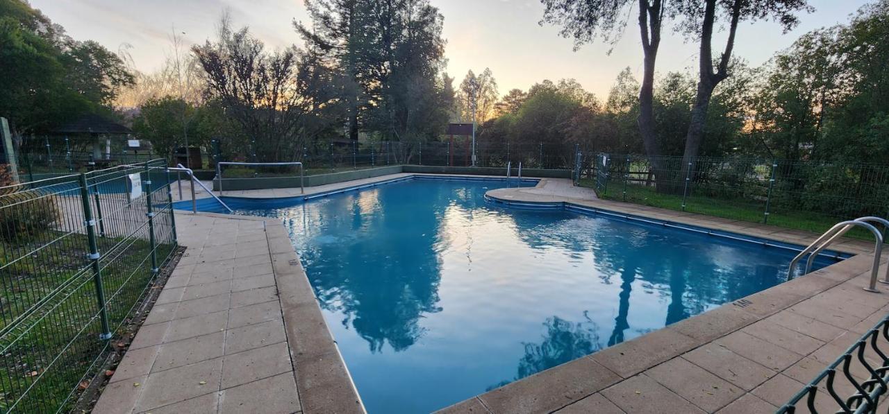 Hotel Y Cabanas Las Mellizas - Caja Los Andes Лос-Анхелес Экстерьер фото